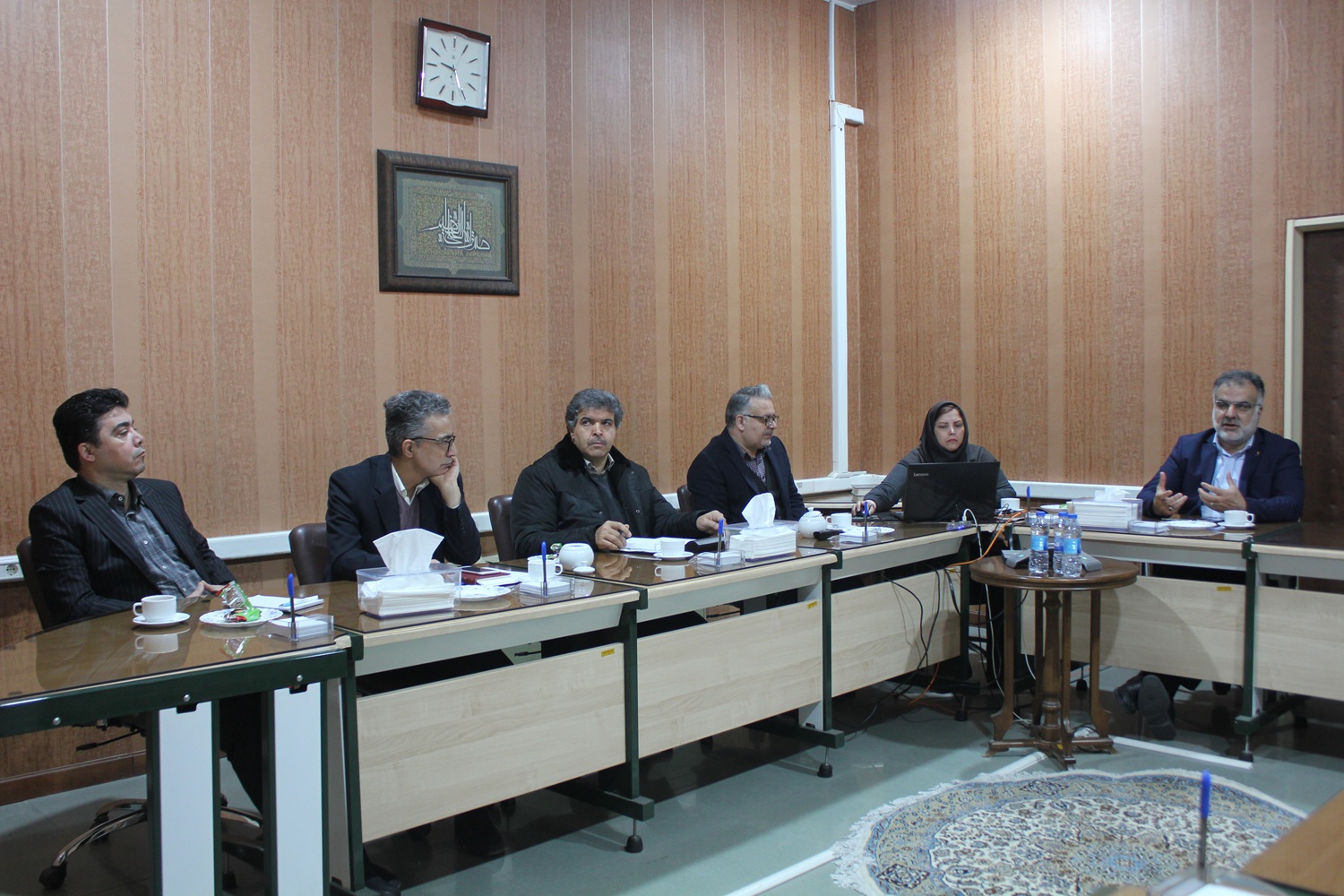 نشست مشترک ریاست موسسه با مدیرکل دفتر امور فناوری سازمان - 3