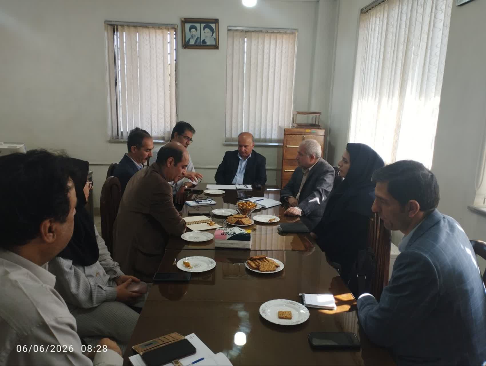 بازدید معاون برنامه‌ریزی و پشتیبانی موسسه تحقیقات فنی و مهندسی کشاورزی از مرکز همدان
