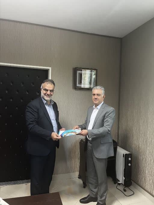 دیدار صمیمانه و تبریک انتصاب دکتر جوادی توسط مدیریت مؤسسه تحقیقات فنی و مهندسی کشاورزی