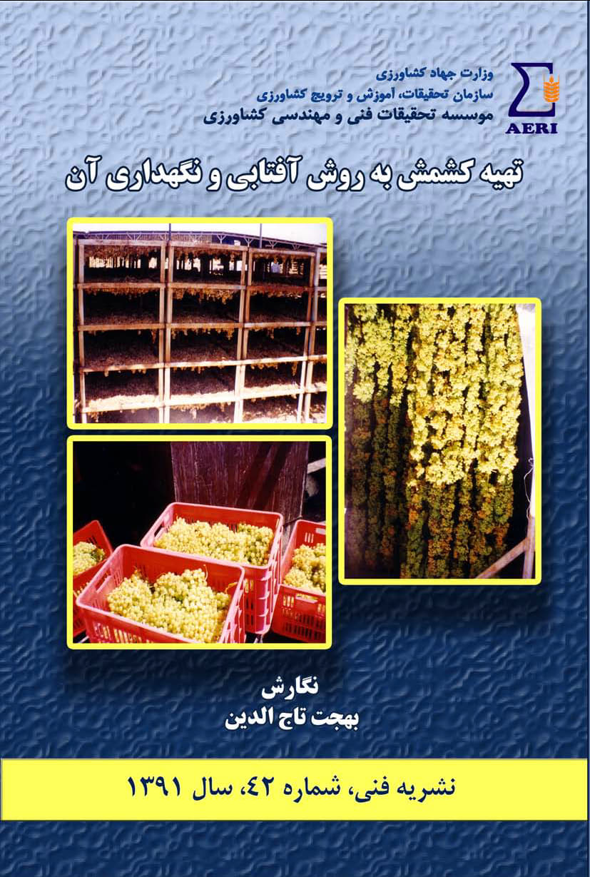 تهیه کشمش به روش آفتابی و نگهداری آن