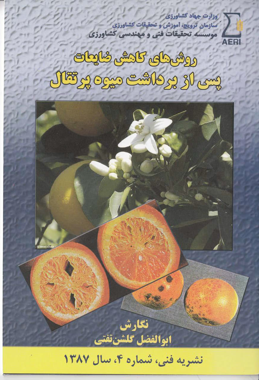 روش های کاهش ضایعات پس از برداشت پرتقال
