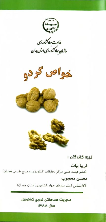 خواص گردو