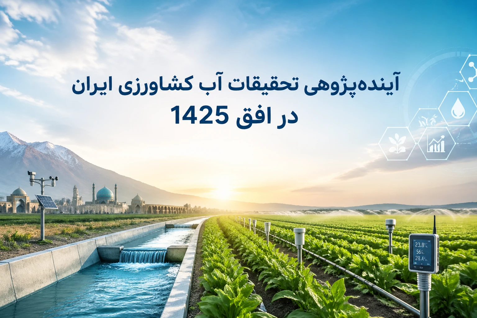 آینده‌پژوهی تحقیقات آب کشاورزی ایران در افق 1425